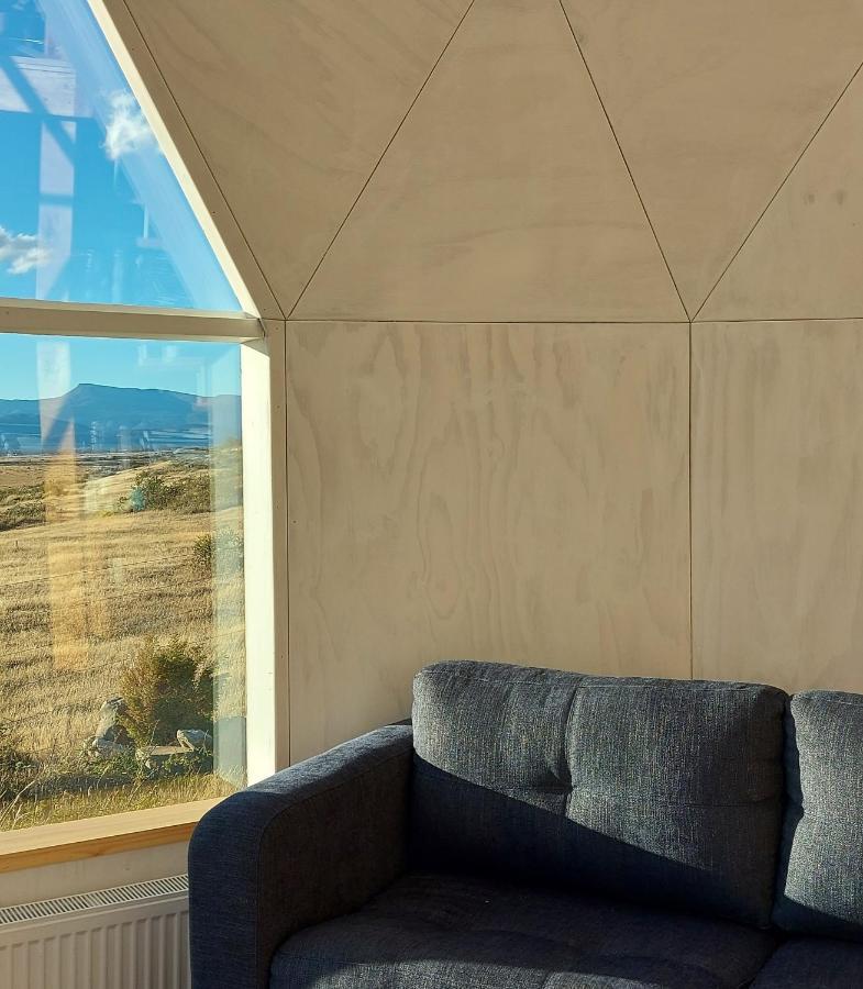 Dome With Stunning Glacier & Mountain Views 푸에르토나탈레스 외부 사진