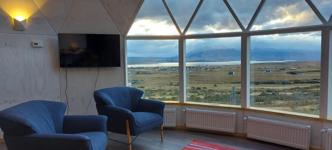 Dome With Stunning Glacier & Mountain Views 푸에르토나탈레스 외부 사진